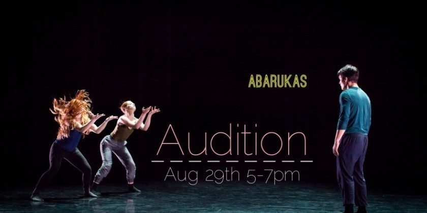 Abarukas seeks male and female dancers!