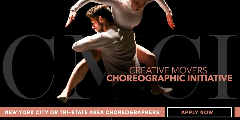 Joffrey Ballet Concert Group's new Creative Movers Choreographic Initiative (DEADLINE: AUG 1)