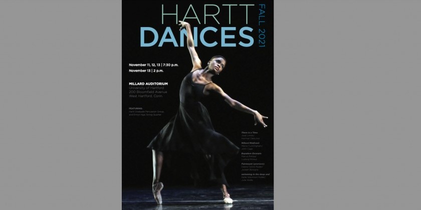 HARTFORD, CT: Hartt Dances at the University of Hartford (LIVE + VIRTUAL)