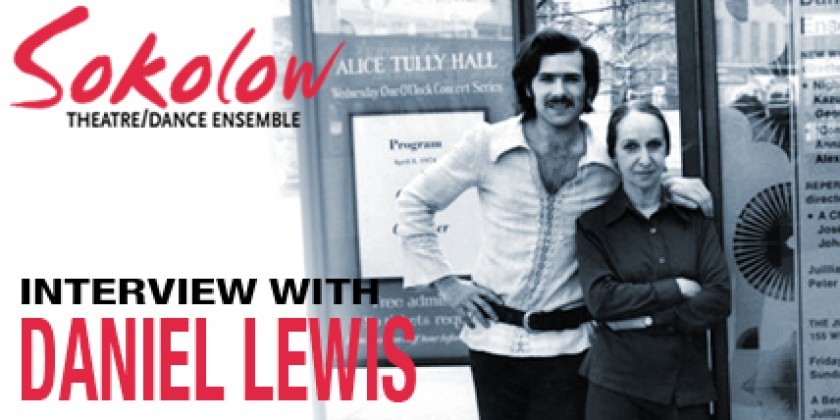 Sokolow Theatre presents a Live Interview with Daniel Lewis, hosted by Christine Jowers of The Dance Enthusiast