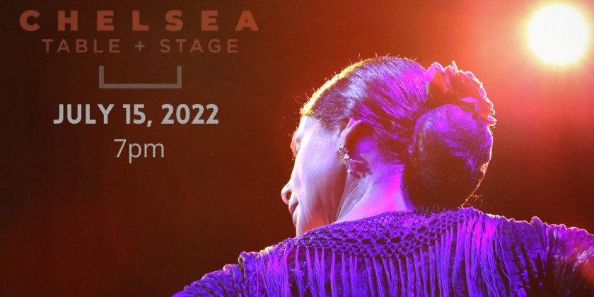 Flamenco artist Nélida Tirado at Chelsea Table + Stage