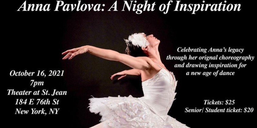 Analia Farfan Ballet presents “Anna Pavlova: A Night of Inspiration”