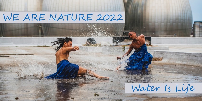 NOoSPHERE Arts presents "WE ARE NATURE: WATER IS LIFE," a Site-Specific Dance Performance with Live music and Art