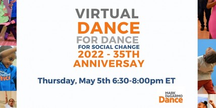Mark DeGarmo Dance Celebrates 35th Anniversary as a NYC Dance Company (VIRTUAL)