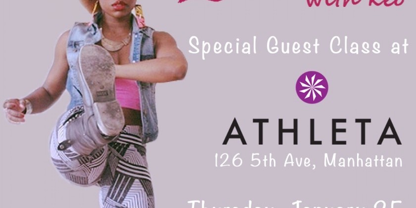 abunDANCEwithkeo Special Guest Class at Athleta Flatiron!