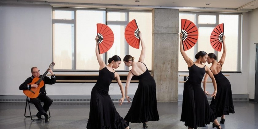 Ballet Hispánico’s School of Dance Participates in Kids Week at Intrepid Museum