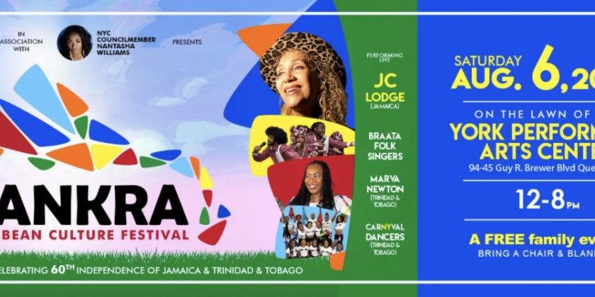 Bankra Caribbean Culture Festival Celebrating the 60th year of Independence of Jamaica and Trinidad & Tobago (FREE)