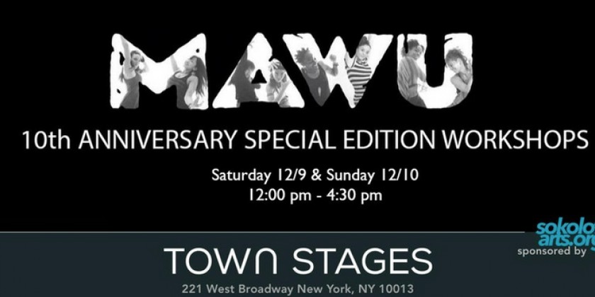 MAWU presents A Creative Movement Workshop Series