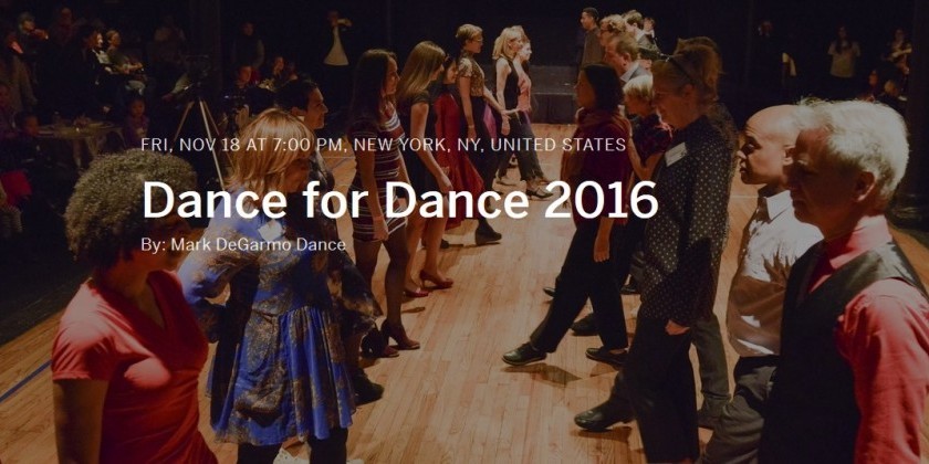 Mark DeGarmo Dance's Dance for Dance 2016