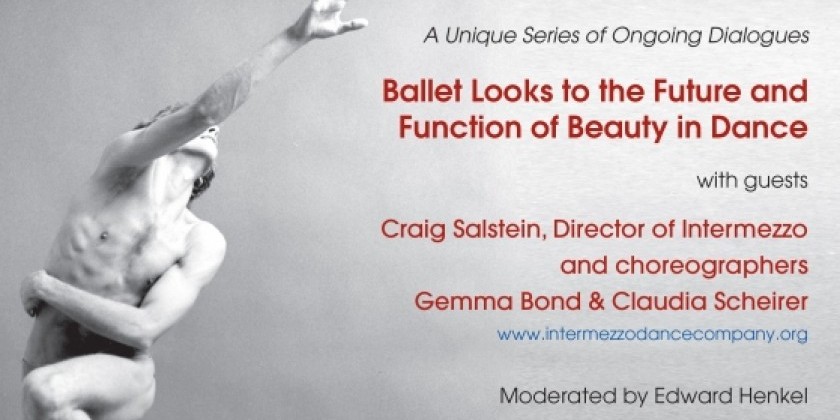 Don’t miss MovementTalks discussion & presentation of Ballet and the subject of Beauty‏