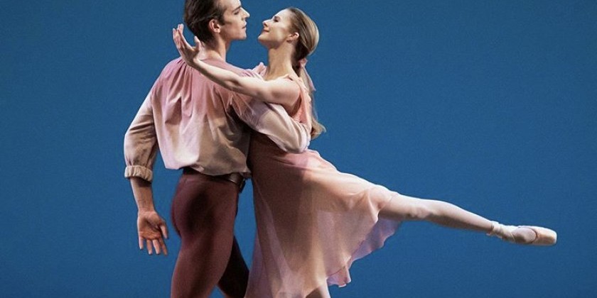 NYCB's Performance of Jerome Robbins' "Dances at a Gathering" and Justin Peck's "Everywhere We Go" 