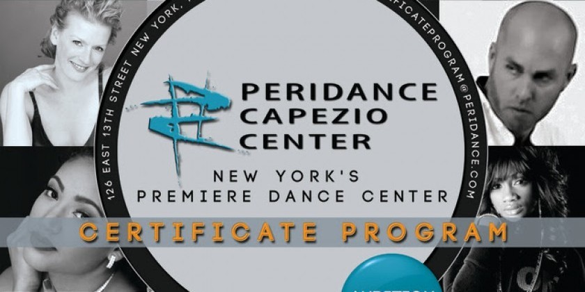 What's next for your dance training? Join Peridance Capezio Center's Certificate Program