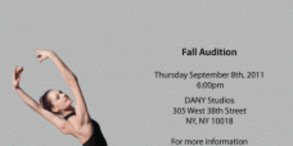 Audition for Fall 2011 Pre-Professional Training Program