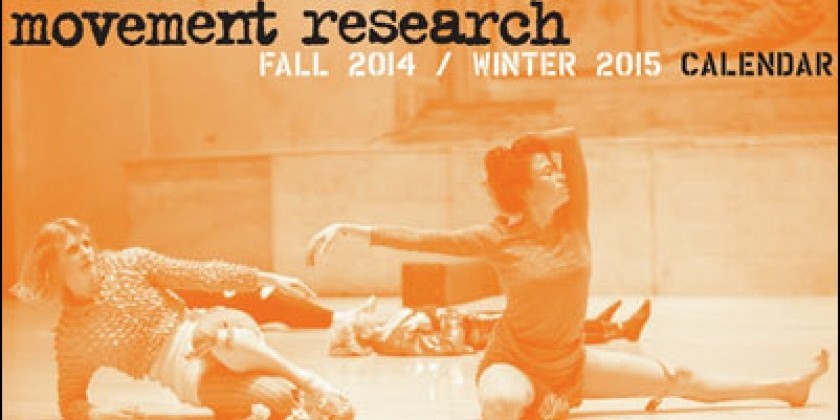 Join a Friends of Movement Research Celebration‏ 