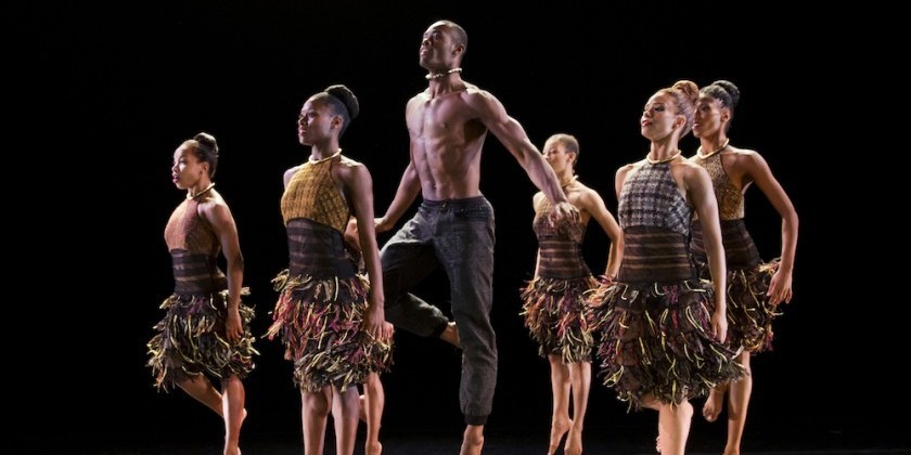 Dance Up Close to Alvin Ailey American Dance Theater Rehearsing Aszure Barton's "LIFT" 