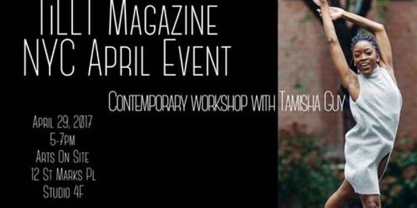 TiLLT April Event/Contemporary with Tamisha Guy