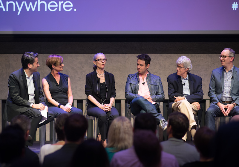 Cennarium panelists sit side by side