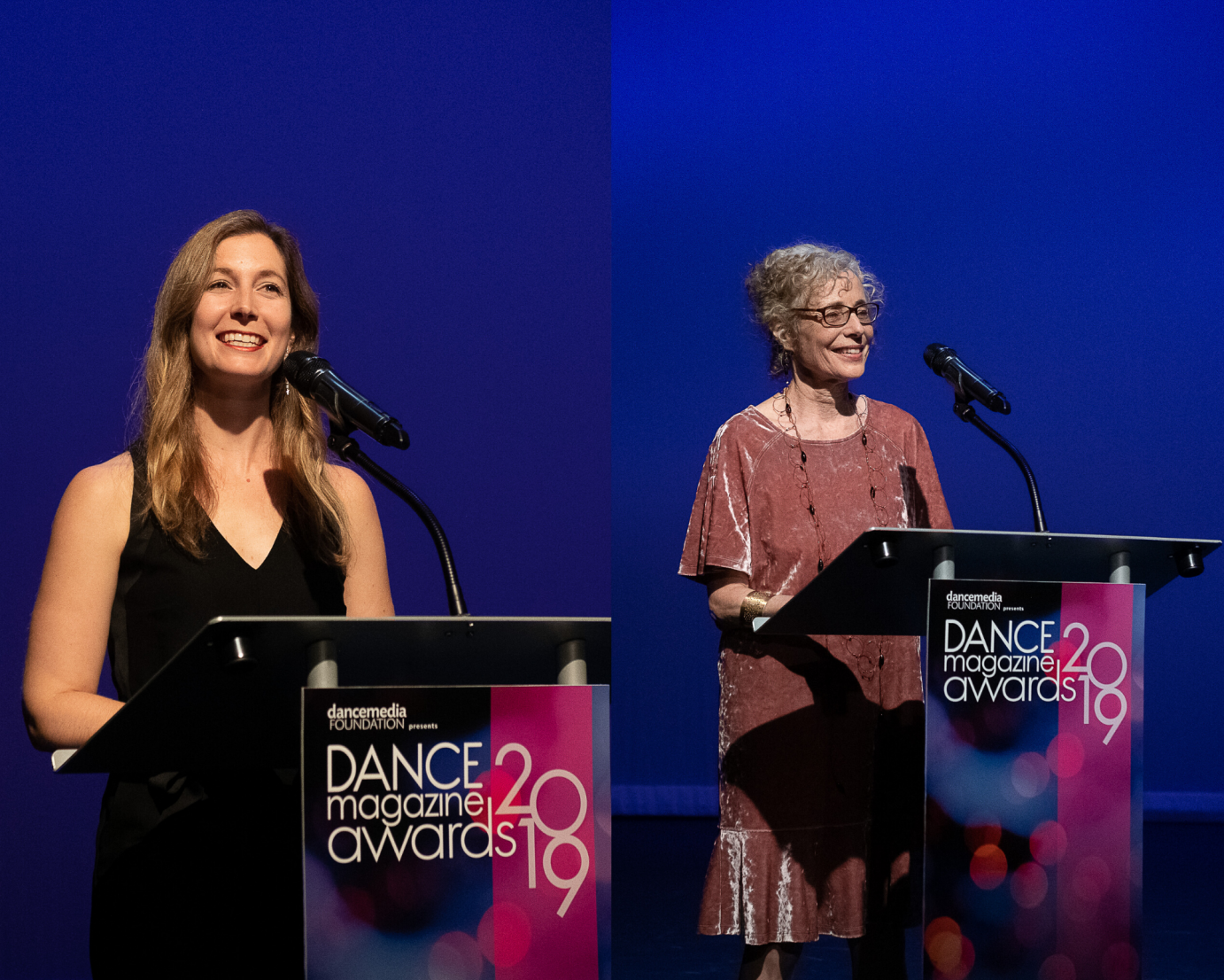 Jennifer Stahl and Wendy Perron of Dance Magazine