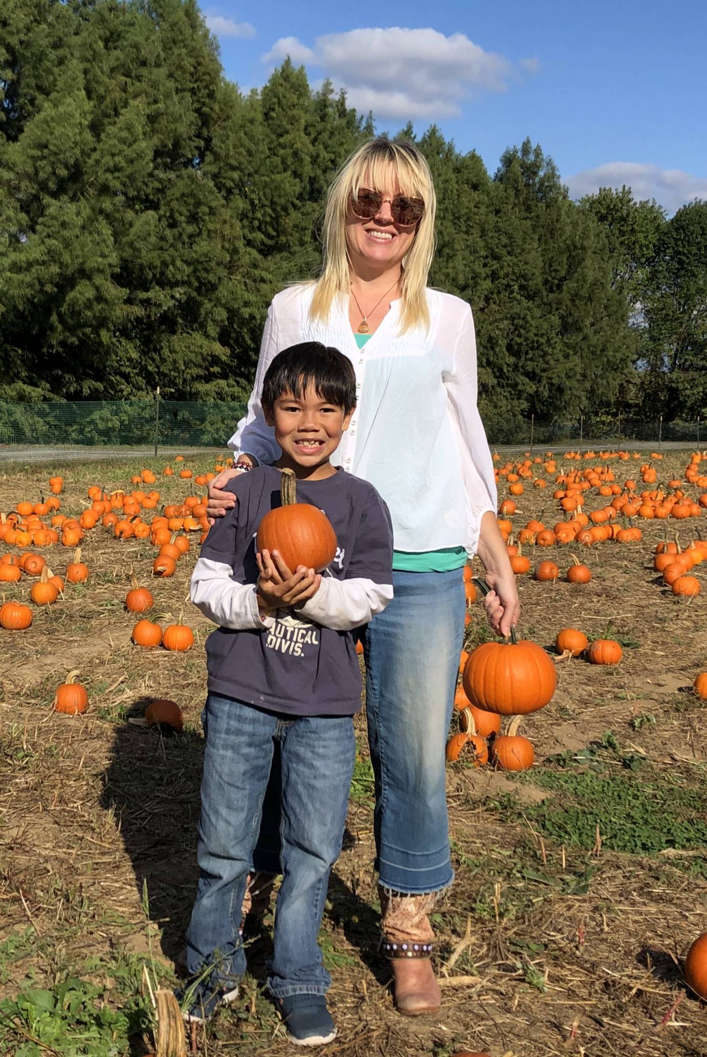 Lenora Shea Hsu with son Aiden