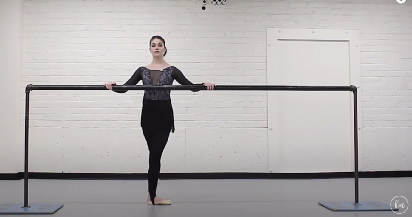 Kathryn Morgan teaches pointe at the barre