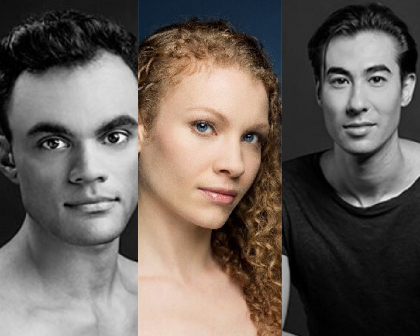 Headshots of Taylor Stanley, Lauren King, and Daniel Applebaum